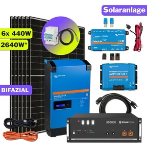 2640W Photovoltaik Solaranlage BZN48-048-Li-1P Solar Komplettsystem 230V - Bild 1 von 27