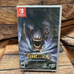 Turok 3 Shadow Of Oblivion Remastered Nintendo Switch Limited Run Games #237 LRG - Picture 1 of 6