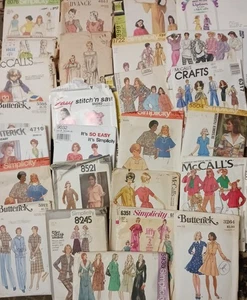 130  Mixed Sewing Patterns Lot Retro Vintage Craft Costume Fashion Cut/Uncut - Picture 1 of 5