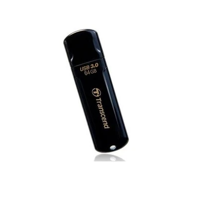 Transcend chiavetta USB 64GB JetFlash 700 USB 3.0 Cuffia Nero - Immagine 1 di 2
