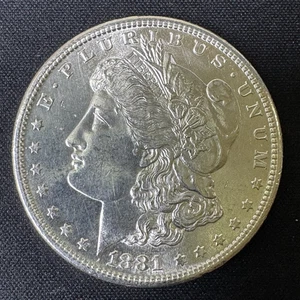 1881 S MORGAN SILVER DOLLAR IN BU CONDITION !!! - Picture 1 of 2