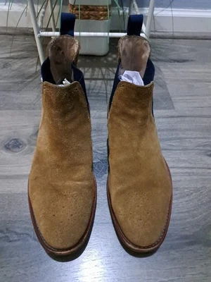 Botas Chelsea Sweeney London Silsden Marrón Gamuza Zapatos Para Hombre EU 43 US 10 Foto 1 de 4
