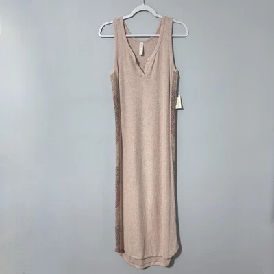 Vestido de práctica diaria Anthropologie para mujer tejido mediano sin mangas midi nuevo con etiquetas Foto 1 de 4