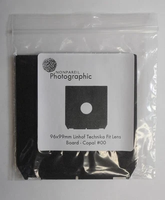 Copal 00 Lens Board, Fits Linhof and most other 4X5 cameras. Brand New - Image 1 of 4
