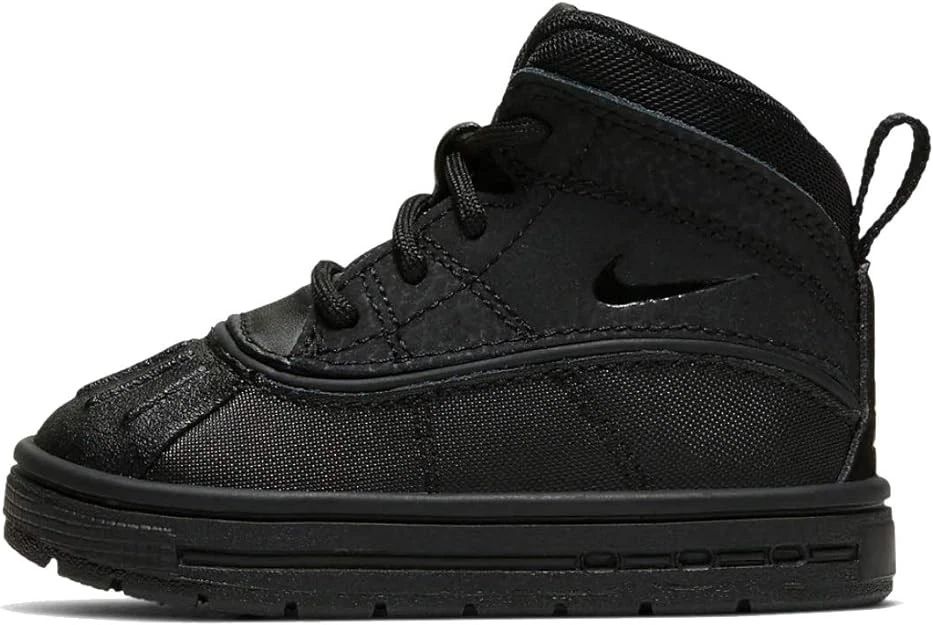 Niño pequeño Nike Woodside 2 alto negro/negro-negro (524874 004) Foto 1 de 4