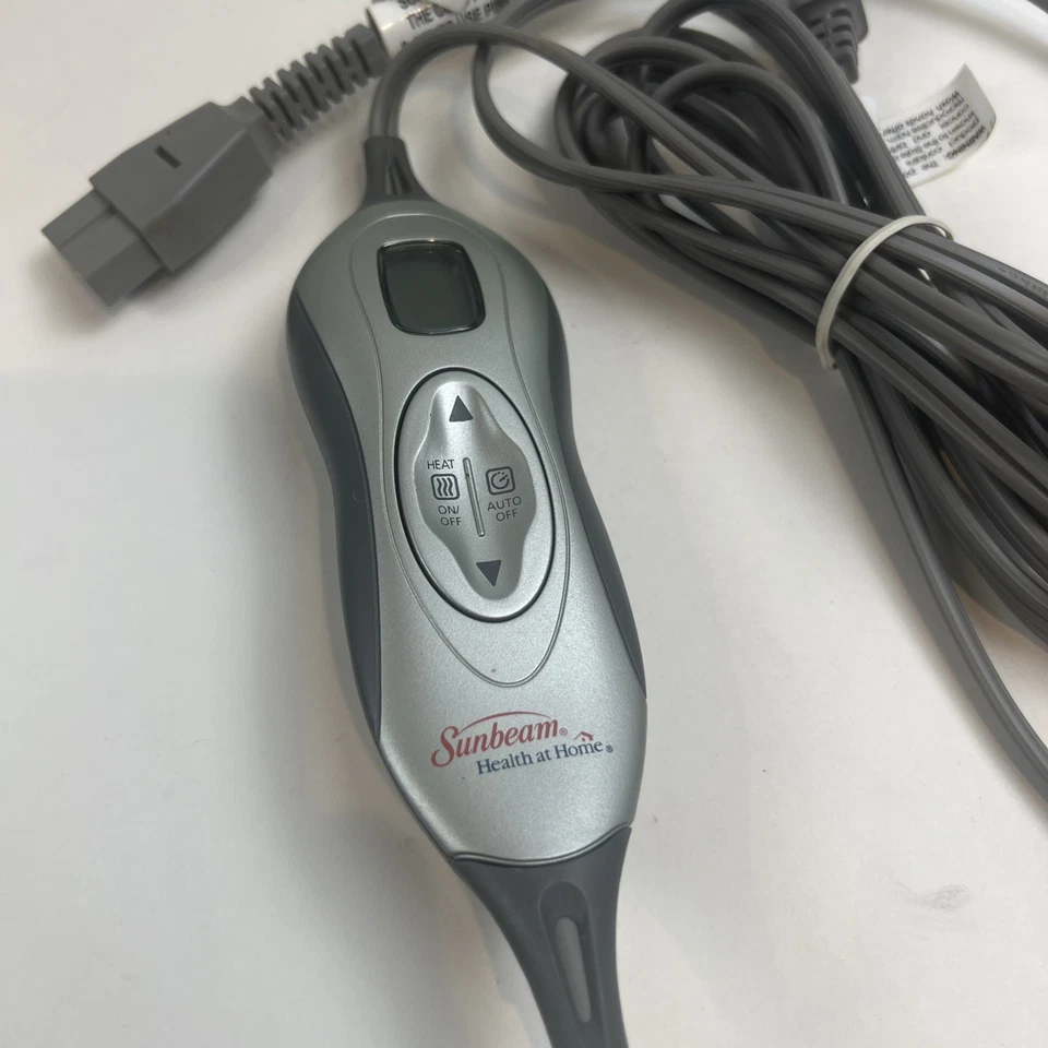 Controlador de almohadilla de manta eléctrica Sunbeam Health at Home E12107 para Cat94 Foto 1 de 4