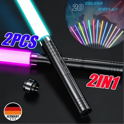 Laserschwert Star Wars Lichtschwert Schwert mit Licht RGB 20 Farben TOP HOT - Bild 1 von 4