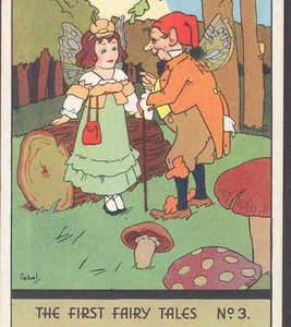 "1ST FAIRY TALES" MAN'S SAME OLD FLIRTING LINE POSTCARD - Picture 1 of 2