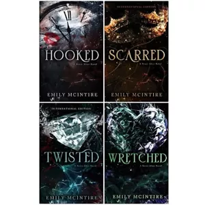 Never After Series - 4 Book Collection Set (Hooked, Scarred, Wretched, Twisted) - Picture 1 of 1