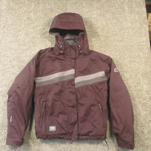 Helly Hansen Snowboard Jacket Womens Small Purple Helly Tech Perfomance Ski EUC - Picture 1 of 16
