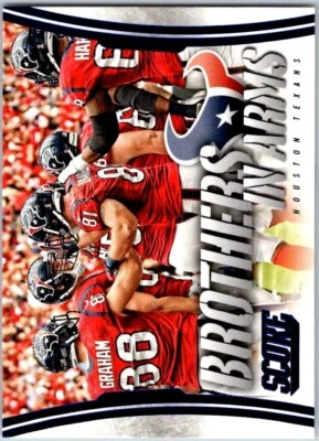 2014 Score Brothers In Arms Blue #BA13 Houston Texans/Garrett Graham - Image 1 of 2