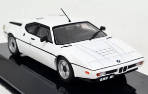 Altaya 1/43 - BMW M1 1978 White Diecast model Sports car - Picture 1 of 5