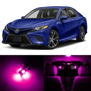 14 x Pink LED Interior Lights Package For 2012 - 2024 Toyota Camry + PRY TOOL - Picture 1 of 6