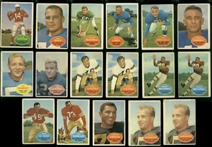 Football HOF Lot of 79 Cards Low-Grade Blanda Fears Graham - Picture 1 of 10