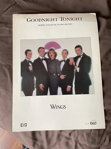 Paul McCartney Wings Sheet Music Goodnight Tonight 1979 - Picture 1 of 1