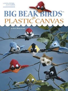 Plastic Canvas Pattern Book BIG BEAK BIRDS ~ 8 Designs - Picture 1 of 2