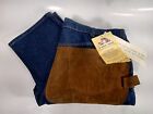 Jaque Dubois Men's Jeans Leather Knee Pads 40 x 33 Made In USA!