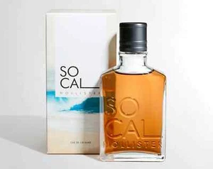 HOLLISTER SOCAL Eau De Cologne Spray Men 3.4 Oz / 100 ml SEALED BOX NEW SO CAL - Picture 1 of 2