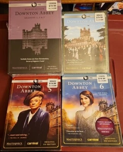 BRAND NEW! Downton Abbey - The Complete Series (Seasons 1-6, DVD) PBS FREE SHIP! - Picture 1 of 3