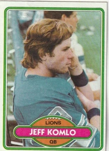 1980 Topps Jeff Komlo #274 Rookie RC - Picture 1 of 1