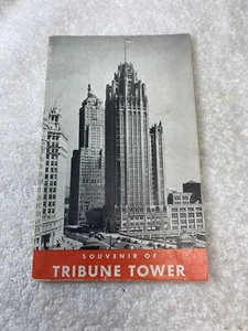 Vtg 1943 Chicago Daily Tribune Newspaper WWII Historic Archive Souvenir Booklet - Picture 1 of 8