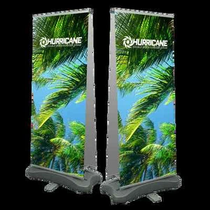 Outdoor Stand Hurricane Double-Sided  - Printing Included - Picture 1 of 2