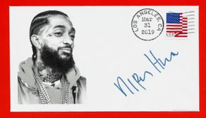 Nipsey Hussle Autograph Reprint Limited Edition Commemorative Envelope *1402 - Picture 1 of 1