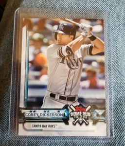 2018 Topps Home Run Challenge HRC-CD Corey Dickerson Unredeemed Tampa Devil Rays - Picture 1 of 2