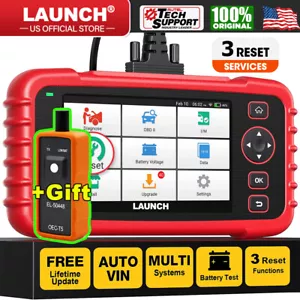 LAUNCH CRP123X Car OBD2 Scanner Code Reader ABS SRS Diagnostic SAS Oil Throttle - Picture 1 of 12