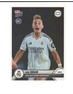 Irune Dorado RC 2024-25 Topps Now UWCL #19 - Imagen 1 de 1