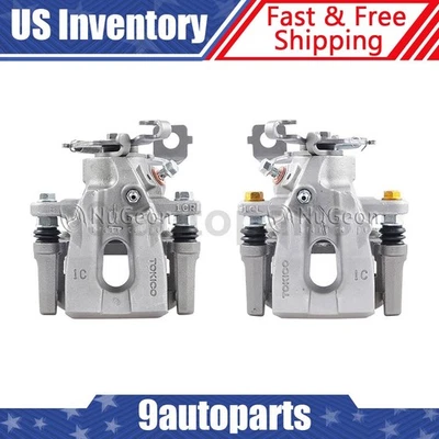 Pair Rear Brake Calipers for 2011 2012 2013 2014 Scion tC - Image 1 of 4