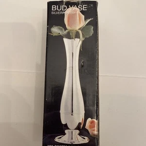 Vintage 1996 WM Rogers & Son 7" Silver Plated Vase - New In Box - Picture 1 of 5