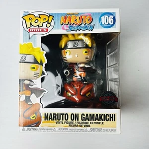 Pop! Funko Rides Naruto On Gamakichi 106 6" Vinyl Figure Great Condition - Picture 1 of 6