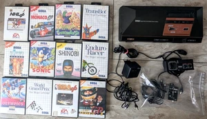 SEGA Master System 1 Konsole Sonic 1 + Alex Kidd in Miracle World - Bild 1 von 7