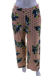 Badgley Mischka Womens Toucan Wide Leg Pants White Size 4 14387477 - Picture 1 of 8