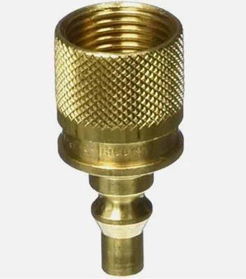 Новая из старых запасов пробка для заполнения пропанового цилиндра Mr. Heater с гнездом 7/8 дюйма POL - Изображение 1 из 4