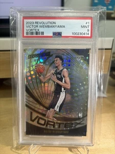 PSA 2023-24 Panini Revolution Vortex SP VICTOR WEMBANYAMA RC ROOKIE #1 SPURS 🔥 - Picture 1 of 2