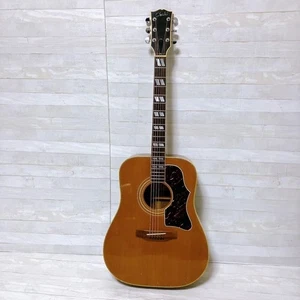 Chaki Acoustic Guitar W-50 Japan Vintage 70's made Top Spruce Solid Used from JP - Picture 1 of 13