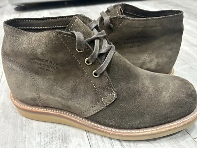 Original Chippewa 5" Milford Casual Chukka Boots Suede Made in USA Sz 8 E - Image 1 of 4