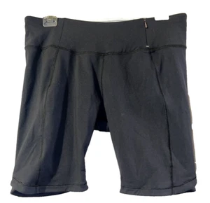 New CALIA Carrie Underwood Activewear Women's Sz XL Black Mid Ride Short Shorts - Picture 1 of 5