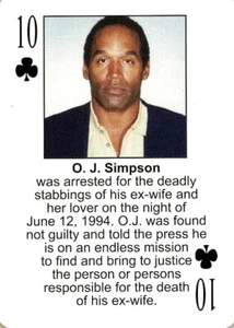 RARO STARZ-BEHIND-BARZ O.J. Troyanos Simpson Bills 49ers USC Salón de la fama - Imagen 1 de 1