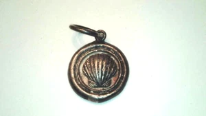 Waxing Poetic WP Sterling Silver Shell Seashell Charm Pendant - Picture 1 of 3