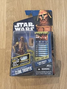 New Star Wars Clone Wars Animated 2010 Figure Flamethrower Clone Trooper #26 - Bild 1 von 5