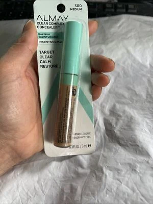 Almay Clear Complexion Concealer, 300 Medium, 0.3 fl oz. EXP 6/2024 - Image 1 of 2