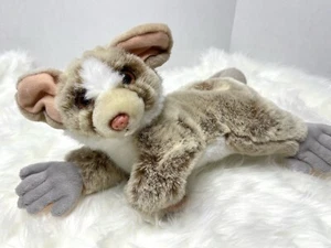Fiesta Lifelike Realistic Plush LEMUR 13” Tan Stuffed Animal VGUC Long Tail CUTE - Picture 1 of 8