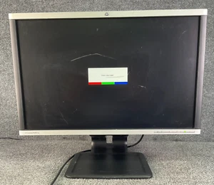 HP Compaq 24" Widescreen LCD Monitor 🖥️ LA2405wg Adjustable Stand Black - Picture 1 of 16