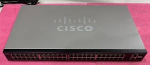 Cisco SF200-48 48-Port Fast Ethernet Smart Managed Switch w/ Power Cord - Picture 1 of 4