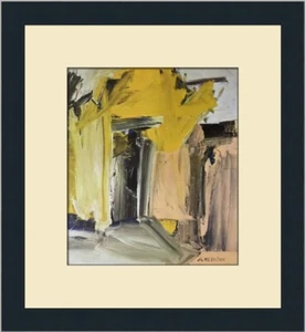 Willem De Kooning Door to the River Custom Framed Print - Picture 1 of 2