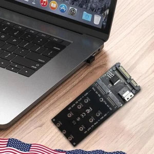 Adaptador M.2 a SATA SFF-8654 a M2 NVME SSD 2 en 1 Combo Adaptador para Placa Base - Imagen 1 de 10