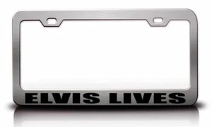 Marco de Placa Divertida Humor ELVIS - PUEDE PERSONALIZAR - Imagen 1 de 1